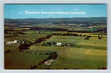 Gettysburg PA, Eisenhower Farm, Countryside, Pennsylvania Vintage Postcard picture