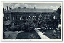 c1940's University Women's Clinic in Erlangen Bavaria Germany Postcard picture