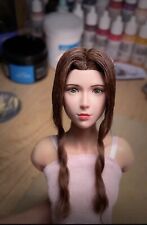 custom 1/6 Aerith Final Fantasy Beautiful girl head carving（No body） picture