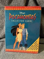 Vintage Disney SkyBox Pocahontas Collector Cards Binder New Factory Sealed Rare picture