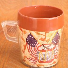 Bicentennial Needlepoint Style Plastic Coffee Mug Tea Cup picture