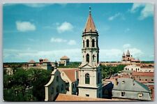 Old Spain St Augustine Florida Roman Catholic Church Vintage Postcard picture
