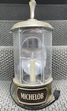 Vintage Michelob Beer Wall Crystal Sconce Lantern Sconce Light Bar Sign NICE picture