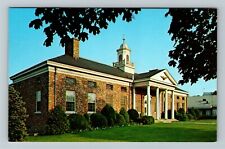 Ridgewood NJ-New Jersey, Ridgewood Library, Bergen County, Vintage Postcard picture