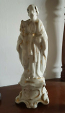 Antique Figure Saint Joseph IN Porcelain White - 19eme Century picture