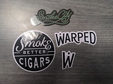 Warped Smoke Better Cigars Stickers picture