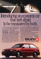 1989 Isuzu I-Mark RS - Classic Vintage Advertisement Ad A87-B picture