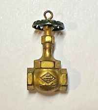 Vintage Jenkins Plumbing Valve Solid Brass Charm Advertising picture