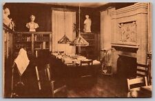 Library Young Womens Industrial Club Saratoga Springs New York Sepia Postcard picture