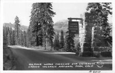Sulphur Works Checking Sta. Entrance, California OLD PHOTO picture