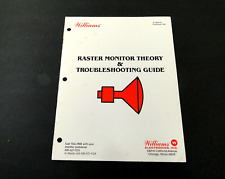 Vintage 1982 Williams Electronics: Raster Monitor Theory & Troubleshooting Guide picture
