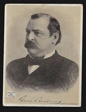 1885+ Grover Cleveland Presidential Trade Card Adv Pearline Washing Compound picture