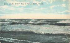 c1910 Surf Waves Breakers Waters Fine Daytona FL  P245 picture