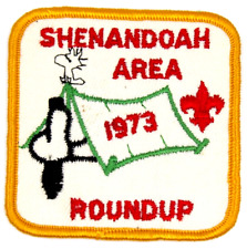 1973 Roundup SNOOPY Shenandoah Area Council Patch Virginia VA Boy Scouts BSA picture