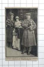1914 Russian Dancers Mme Balachowa And Michael Mordkin Leaving For Russia picture