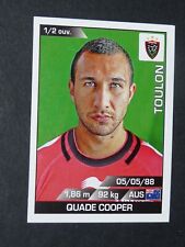 #239 QUAD COOPER RC TOULON RCT PANINI RUGBY 2015-2016 TOP 14 picture