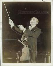 1956 Press Photo Fritz Reiner in NBC Symphony Orchestra 