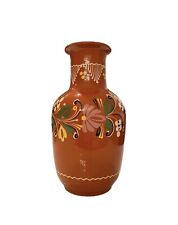 Vintage Ceramic Hungarian Pottery Vase Rustic Decor picture