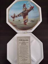 Hamilton Collection WW2 Great Fighter Planes  P-39M AIRACOBRA #1019B picture