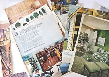 1960s Home Decorating Advertising Pages Lot Of 45 Plus 10