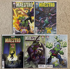 Maestro World War M #1-5 Complete Series Set 2022 Marvel Comics Lot Hulk Family picture