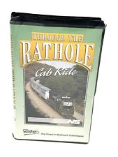 1995 VHS Through The Rathole Cab Ride Train Norfolk Southern Railroad Pentrex picture