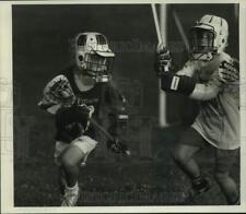 1989 Press Photo Fayetteville vs Manlius Lacrosse game, New York - sys03727 picture