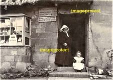 STRETTON on FOSSE, Warwickshire - The old Post Office in 1895   6 x 4 inch picture