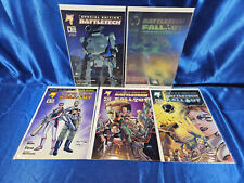 Battletech Fallout 1-4 (1994) Complete Malibu Comic Set #0 1 2 3 4 Holographic picture