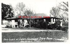 IA, Keosauqua, Iowa, RPPC, Keosauqua State Park, Main Lodge, Cook Photo picture