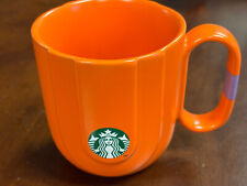 2023 Starbucks Mug Ceramic Autumn Europe Pumpkin Orange Purple Halloween 12oz picture