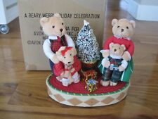 Avon A Beary Merry Holiday Celebration GUC w/ Box picture