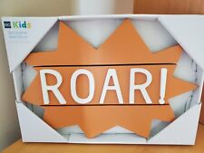Kids Lion King Wall decoration. Faux Wood. Raised letters. 14