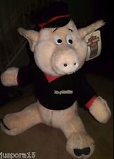 Vintage 1991 Harley Davidson Stuffed Pig in Harley Outfit picture