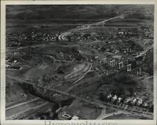 1968 Press Photo Construction of Northside Arterial highway in Albany, New York picture