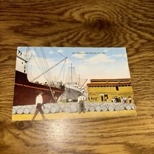 The Docks at Brunswick Georgia Postcard picture