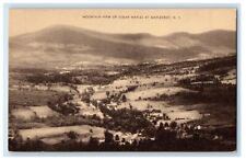 1937 Mountain View Of Sugar Maples Maplecrest New York NY Vintage Postcard picture