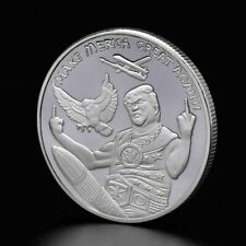 Trump Make America Great Again President Commemorative Coins Silver 2020 picture