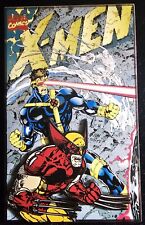 Disney Pin LE 2000 X-Men Marvel Cyclops Wolverine  Comic Book Cover Pin picture