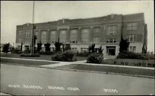 RPPC Boone Iowa High School  1948 to RAY HOFFMAN Argo IL real photo postcard picture