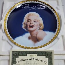 Marilyn Monroe Essence of Glamour Collector Plate Bradford Exchange w/ COA 1995 picture