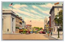 Market Street Looking East, Sunbury Pennsylvania PA Postcard picture
