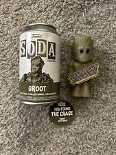 Funko Soda Marvel Guardians GOTG Volume 3 Groot with Sign Chase Collectible picture