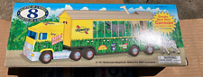 Sunoco Safari Shuttle Truck with Zebra, hippo giraffe, NEW In BOX 2001 picture