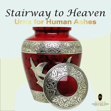 Majestic Red Avian Cremation Urns for Human Ashes: A Final Resting Place Urn picture