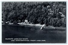 1963 Haurum's Woodlawn Resort Ossawinnamakee Pequot Lakes MN RPPC Photo Postcard picture