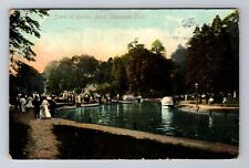 Cleveland OH-Ohio, Scene At Gordon Park, Antique, Vintage c1909 Postcard picture