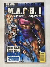 MACH 1 SECRET WEAPON #7 August 1991 Fleetway Quality Comics M.A.C.H. 1 | Combine picture