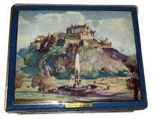 Biscuit Tin Edinburgh Castle Vintage Scotland Gray & Dunn picture