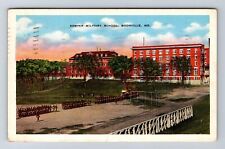 Boonville MO-Missouri, Kemper Military School, Antique, Vintage c1941 Postcard picture
